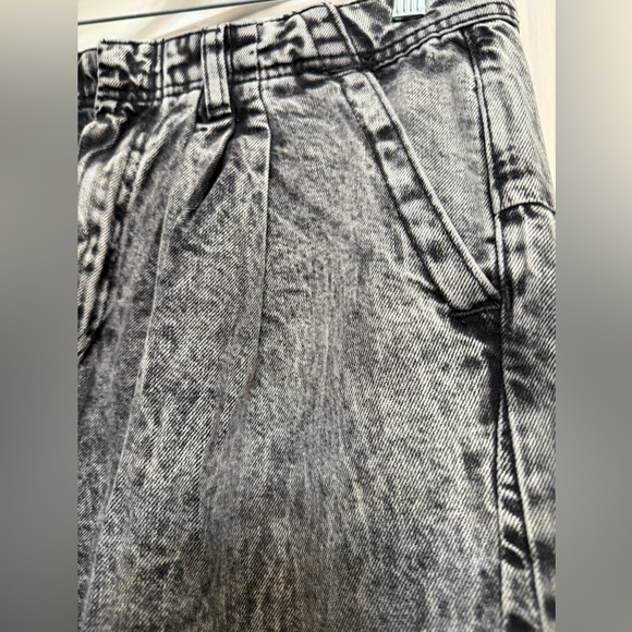 Free People Equinox Nero Black denim wide leg jeans size 31 - Picture 5 of 10